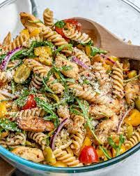 Chicken Pasta Salad Recipe In 2021 Weeknight Dinner Recipe Chicken Pasta Salad Recipes Easy Pasta Salad
