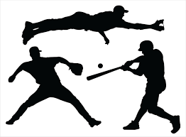 Baseball Pitcher Clipart Black And White 3 Baseball Players Vinyl Wall Decals Sticker 1 24 Batter 1 24 Pitcher 1 36 Diving Fielder Baseball Wall Decal Baseball Vinyl Decal Vinyl Wall Decals