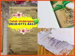 Undangan Nikah Murah Surabaya O818 O771 6413 Whatsapp Nikah Book Cover Books