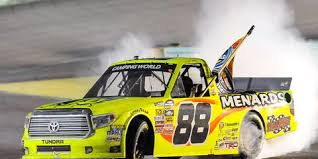 @martintruex_jr wins on @bmsupdates dirt! 2015 Nascar Camping World Truck Series Preview Can Anyone Stop Matt Crafton Toyota
