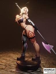 Hand on another's head 4809. Desire Fx 3d Models Dragon S Crown Amazon 3d Print Model