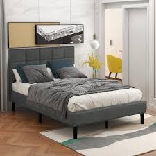 These twin beds use modern bed frames that hide storage right in the frame. Wood Twin Platform Bed Frame Yofe Upholstered Twin Platform Bed Modern Twin Bed Frame W Headboard Solid Wood Slats Twin Bed Frame No Box Spring Required Twin Bed Frame For Adult Kids Gray