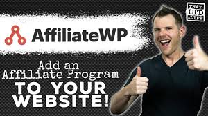 By pippin williamson and andrew munro. Affiliate Program For Wordpress How To Use Affiliatewp Tutorial Youtube