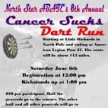 North Star ABATE's 8th Annual Cancer Sucks Dart Run