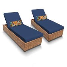 Laguna Chaise Lounge With Cushion Fabric Navy Http Delanico Com Chaise Lounges La Outdoor Wicker Patio Furniture Wicker Chaise Lounge Lounge Chair Outdoor
