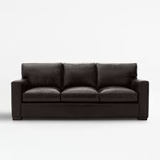 An exclusive crate and barrel design, the gather sofa is made with engineered wood certified by the forest stewardship council (fsc ®), the environmental gold standard for responsibly managed forests. Axis Ii Leather 3 Seat Queen Sleeper Sofa Crate And Barrel Uae