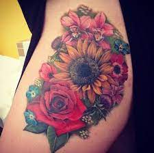 45 Inspirational Sunflower Tattoos Cuded Sunflower Tattoo Sunflower Tattoo Sleeve Sunflower Tattoo Shoulder