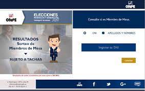 Estos son los virtuales ganadores de las elecciones municipales de la capital: Ingr Onpe Oficina Nacional De Procesos Electorales Peru Facebook
