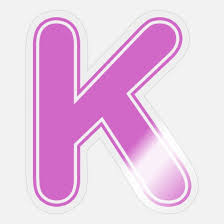 It signals a departure from the kardashian empire. K Letter Alphabet Name Spelling Gift Sticker Spreadshirt