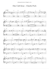 Freie noten gratis pdf / never enough sheet music the greatest showman sheetmusic free com. Free Piano Sheet Music One Call Away Charlie Puth Pdf I M Only One Call Away I Ll Be There To Sav Piano Sheet Music Free Clarinet Sheet Music Piano Sheet