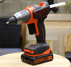 Black And Decker Cordless Glue Gun Discontinued Hands On Black Decker 20v Max Cordless Hot Glue Gun Review