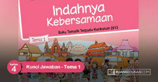 Kunci Jawaban Buku Siswa Tematik Kelas 4 Tema 1 Indahnya Kebersamaan Buku Tema Kelas Matematika Kelas 4