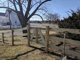 Split rail fence ideas, with poultry wire to reinforce the. Post And Rail Fence Tutorial Content Co
