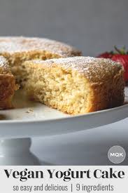 Vegan Yogurt Cake Recipe In 2020 Vegan Yogurt Vegan Cake Recipes Vegan Cake Recipes Vanilla