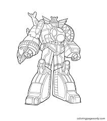 Each printable highlights a word that starts. Power Ranger Megazord Coloring Pages Power Rangers Coloring Pages Coloring Pages For Kids And Adults