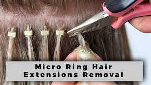 Micro bead hair extensions are one of the oldest methods which has been around for years. Micro Ring Hair Extensions Removal Alchemane Hair Extensions Youtube