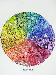 Doodle Art Color Wheel 2 By Iamsuperjamie On Deviantart Color Wheel Art Projects Color Wheel Art Color Wheel Design