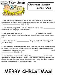 Here are some christmas bible quiz questions for you to think about. Christmas Sunday School Lesson