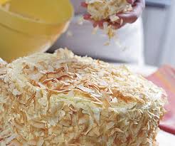 For the sour cream cake: Sour Cream Chocolate Cake With Coconut Frosting Recipe Finecooking