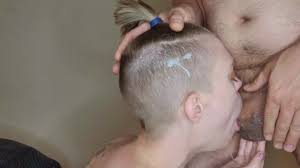 Getting head after shaving Alaras hair! I cum in her mouth and on her  freshly shaved hair!!