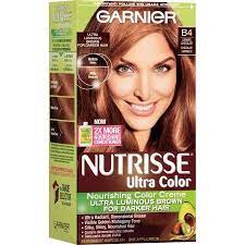 Garnier Nutrisse Ultra Color Nourishing Hair Color Creme R3 Light Intense Auburn 1 Kit Walmart Com In 2021 Garnier Hair Color Nourishing Hair Hair Color