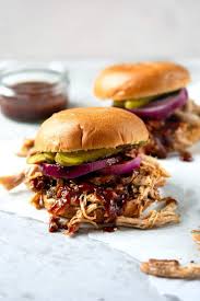 Easy Pulled Pork Oven Or Crock Pot The Best Bbq Sauce Ever Back To The Book Nutrition