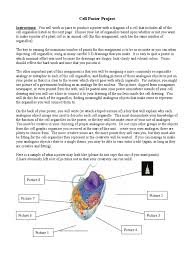 Each poster is 16x20 inches. Cell Poster Project Cytoplasm Endoplasmic Reticulum