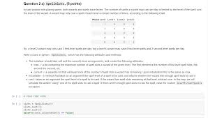 How do you spell 7 days in a week? Solved Question 2 A Spellslots 6 Points In Said Popula Chegg Com