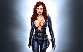 A whole bunch of black widow (Armando Huerta) : rMarvelNSFW