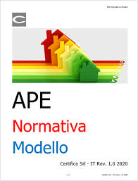 Ape Normativa E Modello Certifico Srl