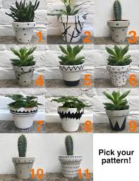 Small Plant Pot Hand Painted Plant Pot Painted Planter Etsy Painted Plant Pots Plant Pot Diy Flower Pot Design