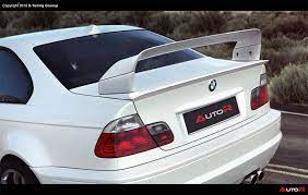 Heckspoiler Heckflugel Bmw E46 Class Ii 2 M3 Gt Technik Rear Wing Bmw E46 Bmw Technik
