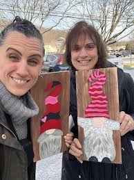 Valentine-themed painting classes and events