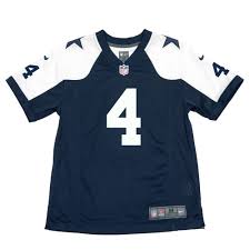 كلاسيكي عار عاصفة رعدية Dallas Cowboys Dak Prescott Nike Game Replica Throwback Jersey Canlarinsa Com