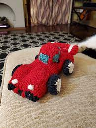 The boy version is also suitable for sports fans. Ravelry Knitted Sports Car Toy Pattern By Ilana R Marks