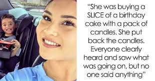 This is my absolute favorite 3 birthday wishes for mom. Mom Struggles To Buy A Slice Of Birthday Cake For Her Son This Woman Gets Her Target And Gas Gift Cards Bored Panda