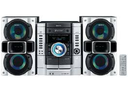 Sony Mhc Rg295 3 Cd Double Cassette Mini Stereo System