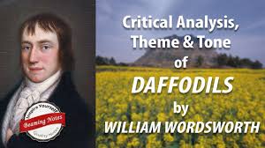 Daffodils By William Wordsworth Analysis And Explanation Youtube