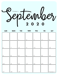 If you do not have excel installed on your computer, you can. Cute Free Printable September 2021 Calendar Saturdaygift September Calendar Free Calendar Template Calendar Printables
