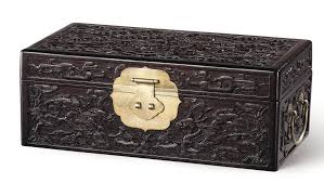 a zitan box with carved dragons early qing dynasty estimate 48 902 70 780 usd lot sold 96 518 usd 05 04 17 oriental jewelry box whiskey gift set sothebys