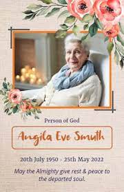 A small gift for my dear parents on their anniversary. Death Announcement Templates Photoadking