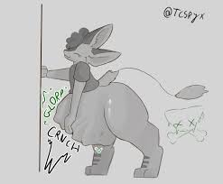 Rule 34 Dev - general:[anthro begging_for_help belly  belly_on_ground belly_squish big_belly biped black_clothing  black_footwear black_legwear black_socks black_text  black_thigh_highs black_thigh_socks bodily_noises ...