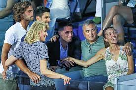 The video, captured by a local resident from his balcony, shows djokovic taking part in an impromptu tennis match with three kids. Pin By Rada Rada On Novak Djokovic King Of Tennis Novak Djokovic Roger Federer Rafael Nadal