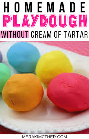 Easiest Playdough Without Cream Of Tartar 3 Simple Ingredients In 2020 Easy Homemade Playdough Recipe Homemade Playdough Recipe Diy Playdough