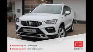 Electric front and rear windows. Seat Ateca Xperience Dsg Suv Weiss Offroad Diesel Eu Neuwagen 2020 20 393 Youtube