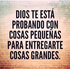 Niños chilenos probando dulces peruanos por primera vez. Dios Te Esta Probando Con Cosas Pequenas Para Entregarte Cosas Grandes Bible Quotes Palacios Quotes