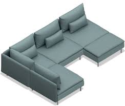 Soderhamn Custom Corner Two 1 Seat Chaise 1 018 Built In Sofa Soderhamn Modular Sofa