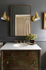 10 paint color ideas for a small bathroom. 22 Bathroom Paint Color Ideas To Steal For A Quick Upgrade Guest Bathroom Small Small Dark Bathroom Bathroom Colors