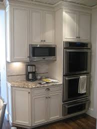 Kitchen Corner Double Oven Warming Tray Trim Work Around Cabinets Kitchen Remodel Layout Pantry Layout Double Oven Kitchen