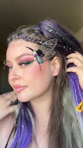 How beautiful are these one of a kind pieces?! Perfect fornfestival looks  or halloween, face painters use them pretty regularly but I’d like to just  wear them every day! I got these ones from Creative ...